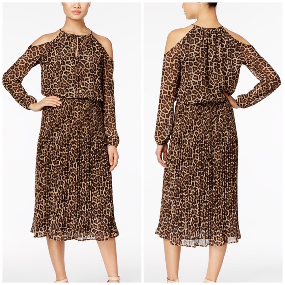 Michael Kors Leopard Dress - Picture 2 of 4