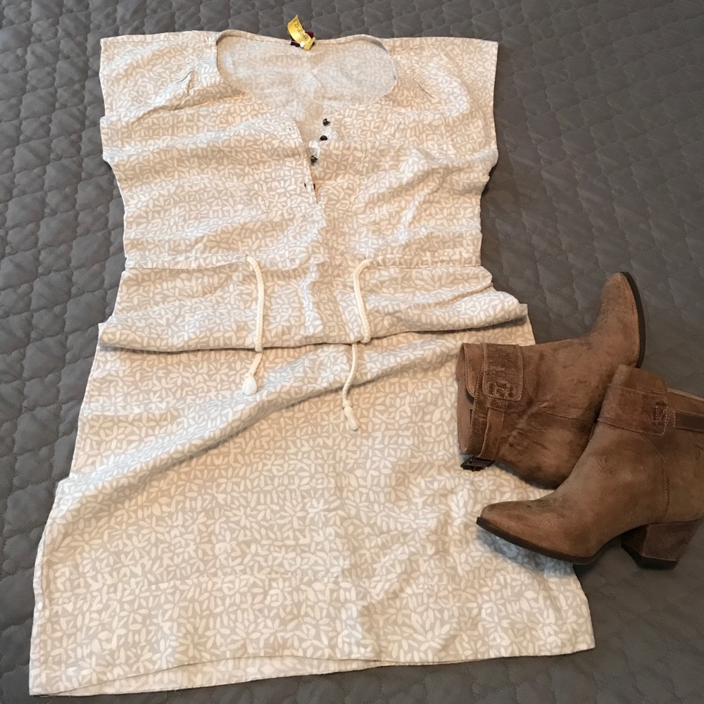Natural Linen Dress