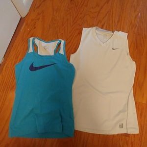 2 medium nike tanks