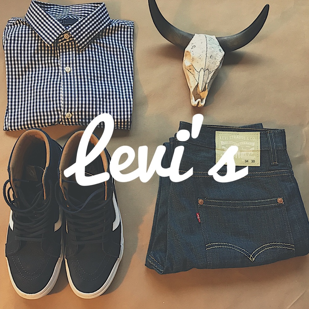 NWOT Men's Levi's 511's slim fit 34x30 dark wash