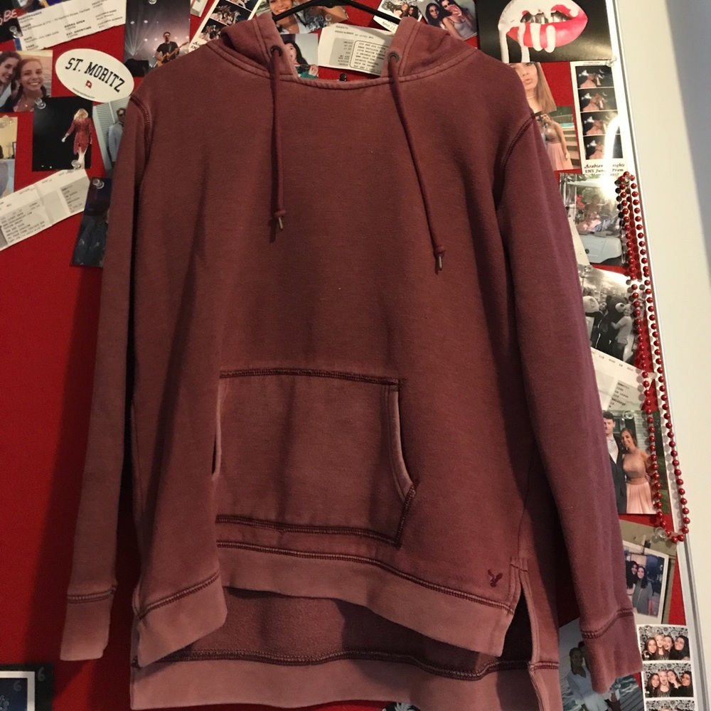Maroon hoodie