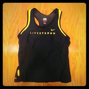 Livestrong Nike Dri Fit tank
