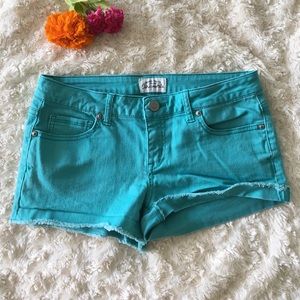 Aeropostale teal shorts