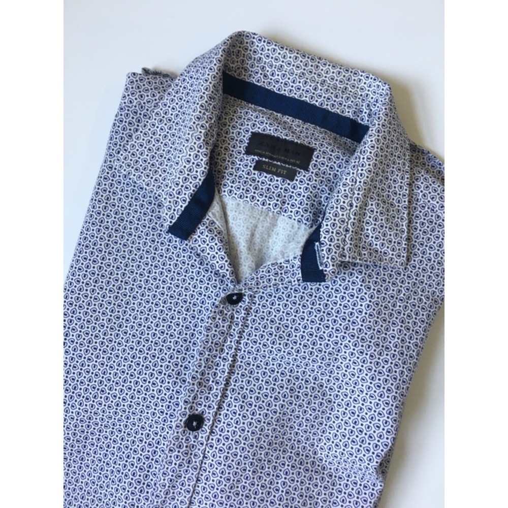 Zara Button Down Shirt Slim Fit