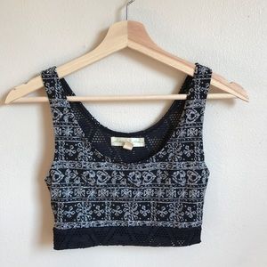 URBAN OUTFITTERS patterned bralette
