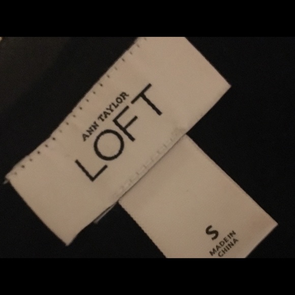 LOFT Black Sequin Tank Size S - Picture 6 of 8