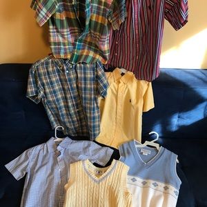 Boys Ralph Lauren oxford shirts & Vests