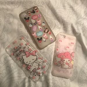 iPhone 7 super cute case bundle 💝