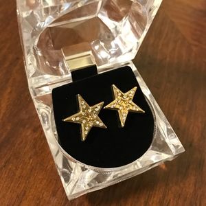 Hip Hop Bling Iced Out Stud Star Earring