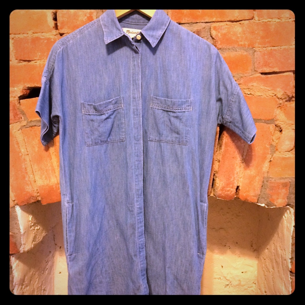 Madewell Denim Courier Shirtdress