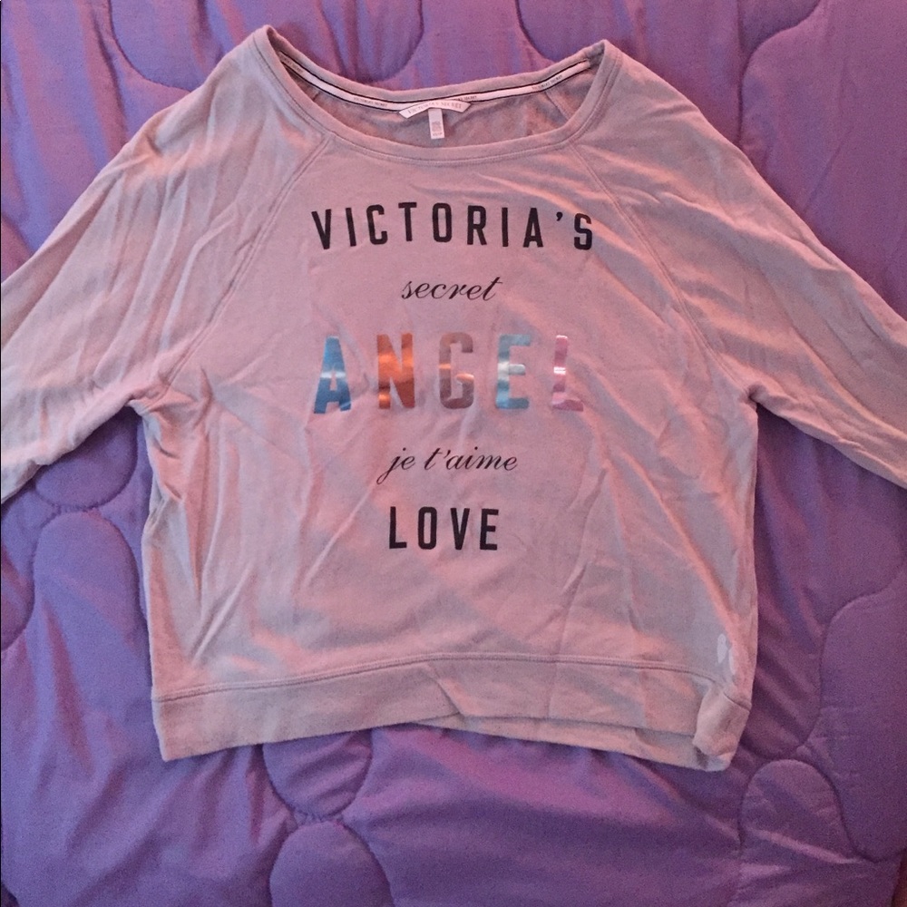 VS slouchy logo sweatshirt