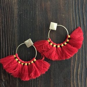 Free People Bloom Fan Earrings