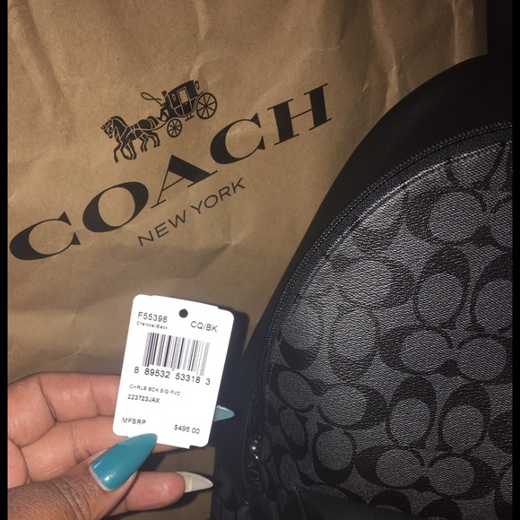 Large Coach backpack main image 4
