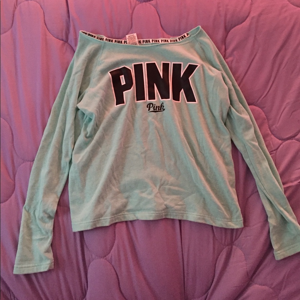 VS PINK slouchy logo sweatshirt