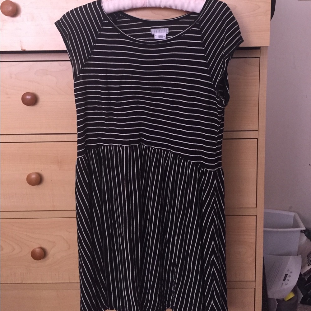 Black striped dress from Urban Outfitters!