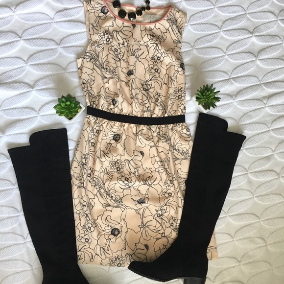 Loft Floral Mini Dress - Picture 2 of 5