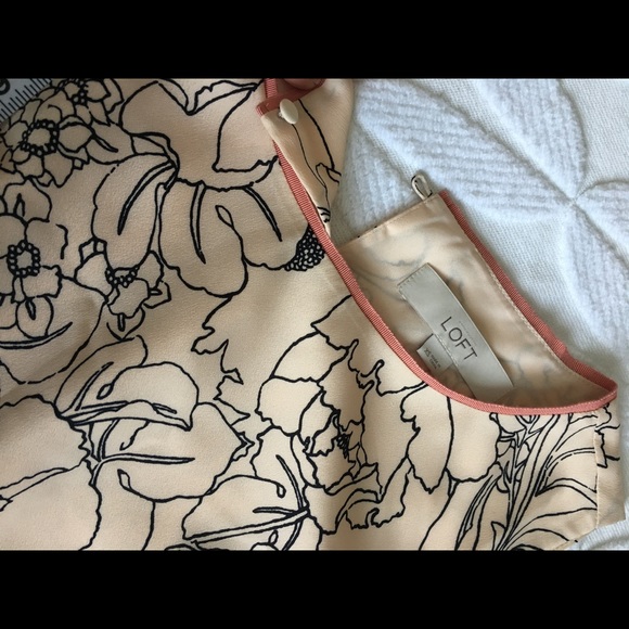 Loft Floral Mini Dress - Picture 5 of 5