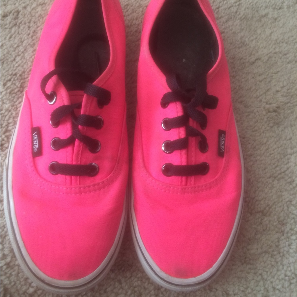 Hot pink vans