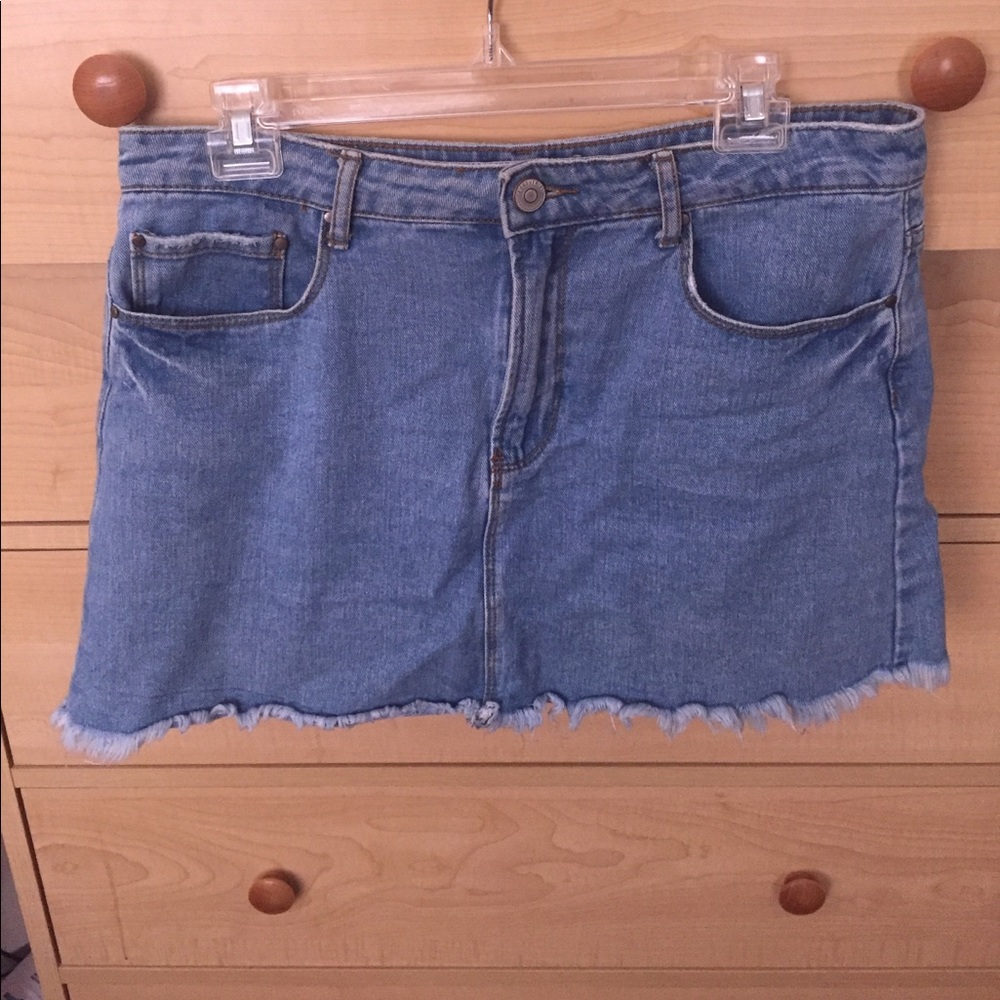 Denim skirt