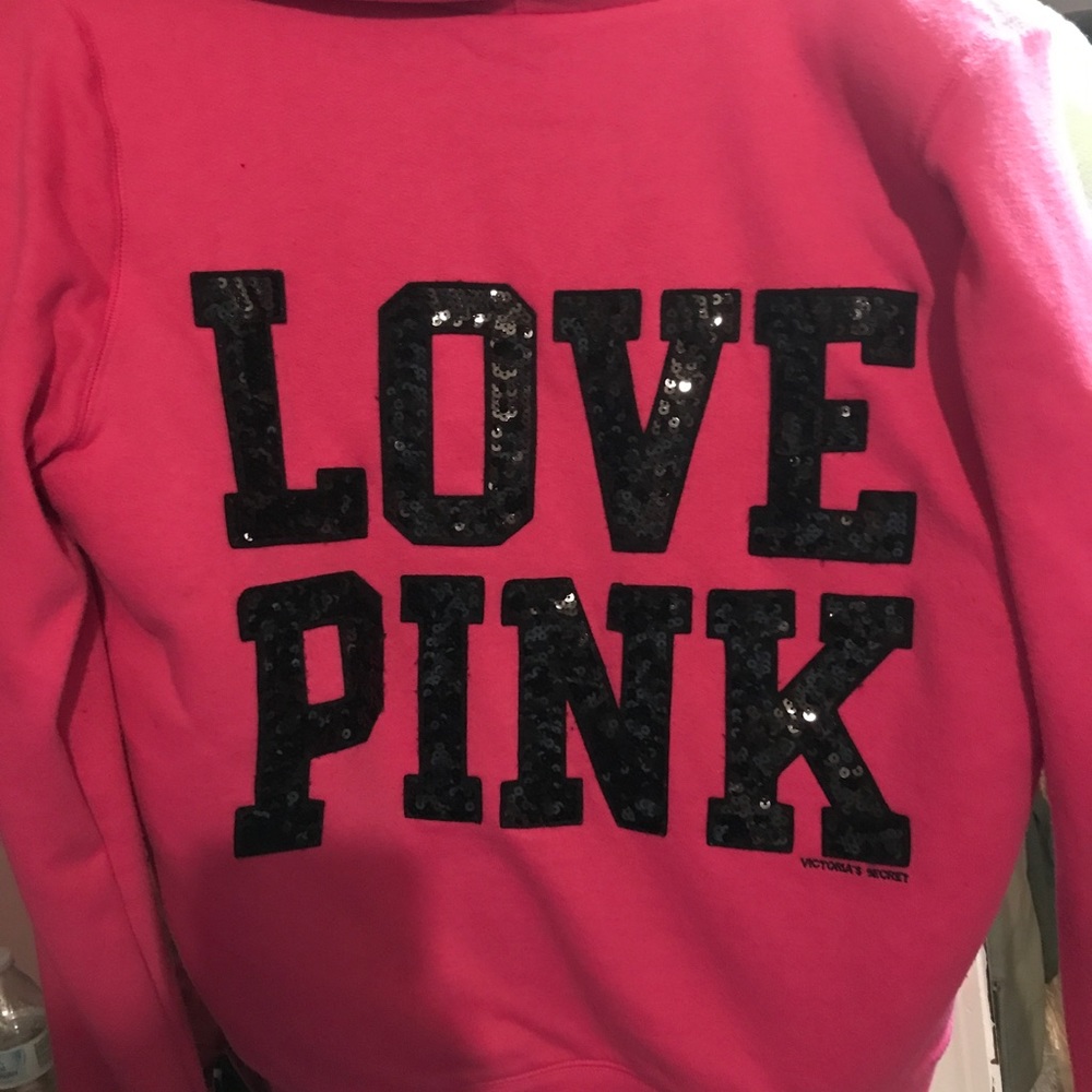 PINK VS Fur Jacket