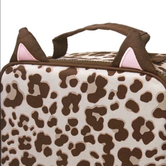 NWT GYMBOREE Leopard Kitty Lunchbox - Picture 2 of 2
