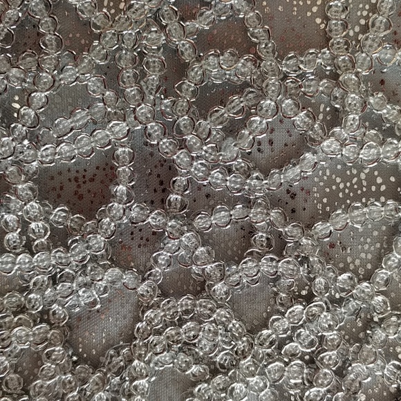 Short evening dress  - very sparkly sequins - Picture 3 of 8