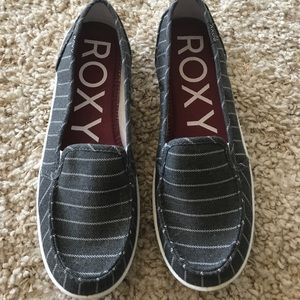 Roxy slip ons, worn once, size 11