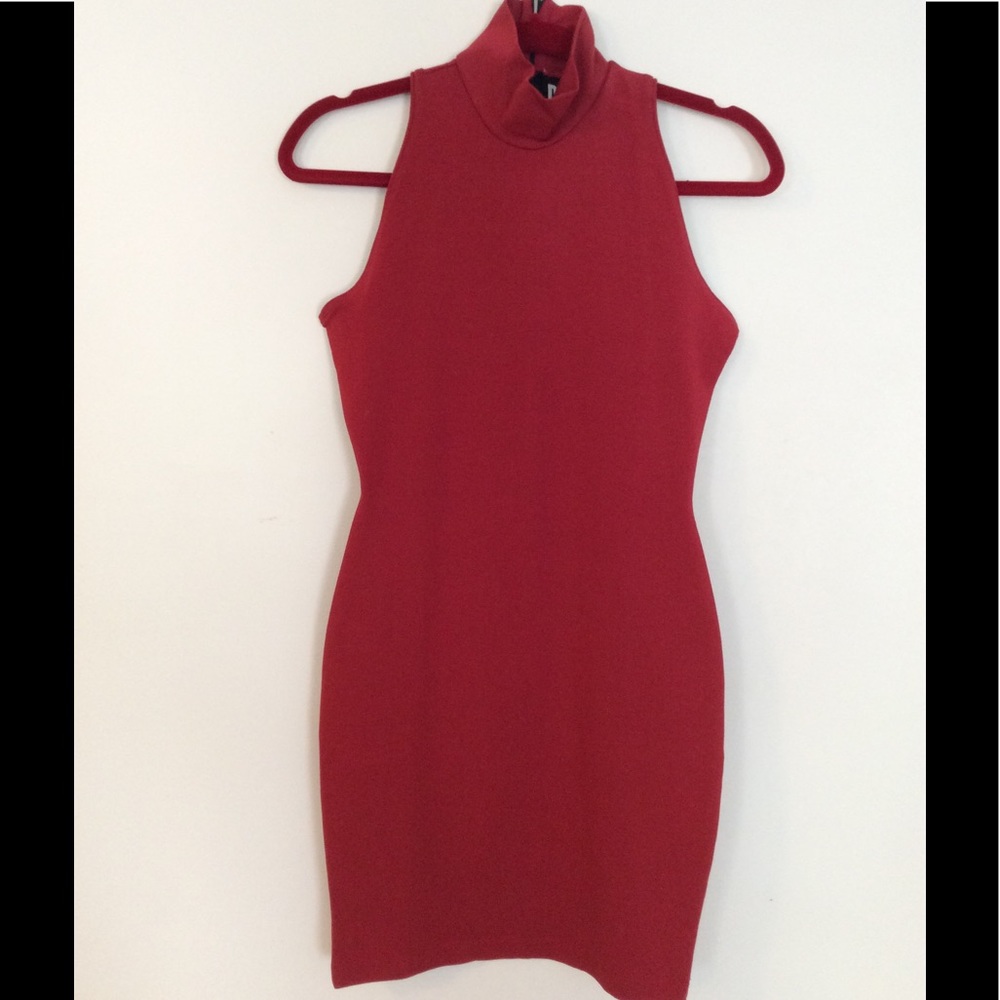 Vintage DKNY Red Mini Dress - Picture 3 of 8