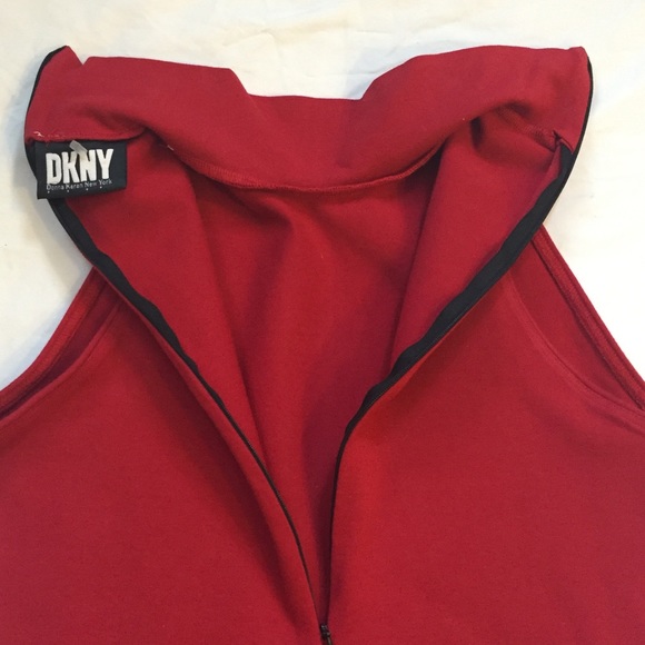 Vintage DKNY Red Mini Dress - Picture 6 of 8
