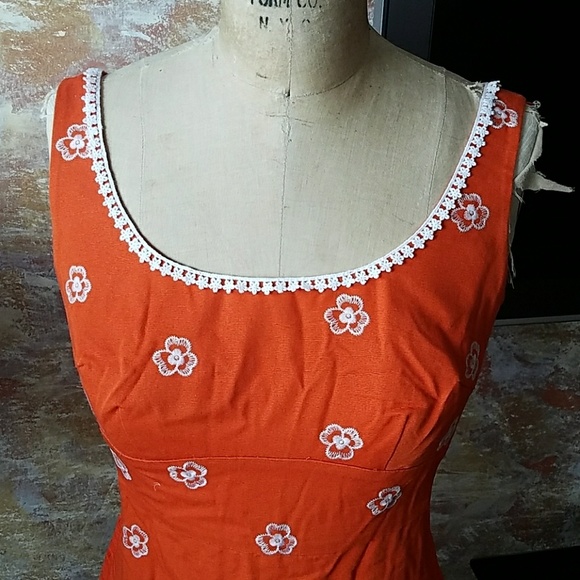 Anthropologie Embroidered Dress - Picture 2 of 6