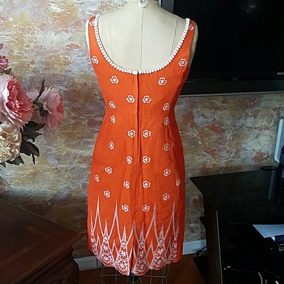 Anthropologie Embroidered Dress - Picture 4 of 6