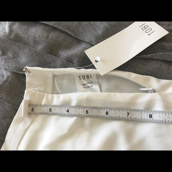 White TOBI skirt - Picture 5 of 7