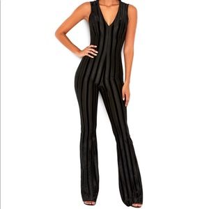 House of CB Black Jump Suit