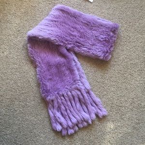 Rabbit Fur Scarf