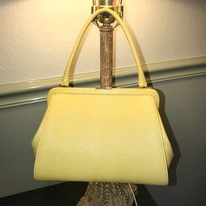 BANANA REPUBLIC LEATHER TOTE PURSE