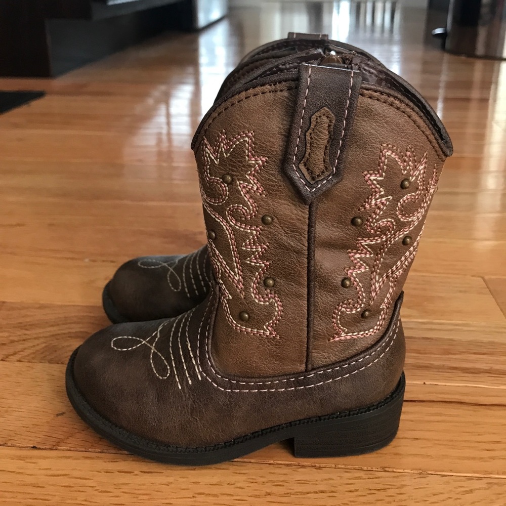 Toddler girls cowboy boots