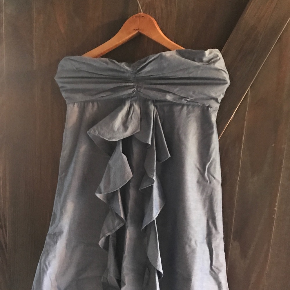 Strapless j Crew dress