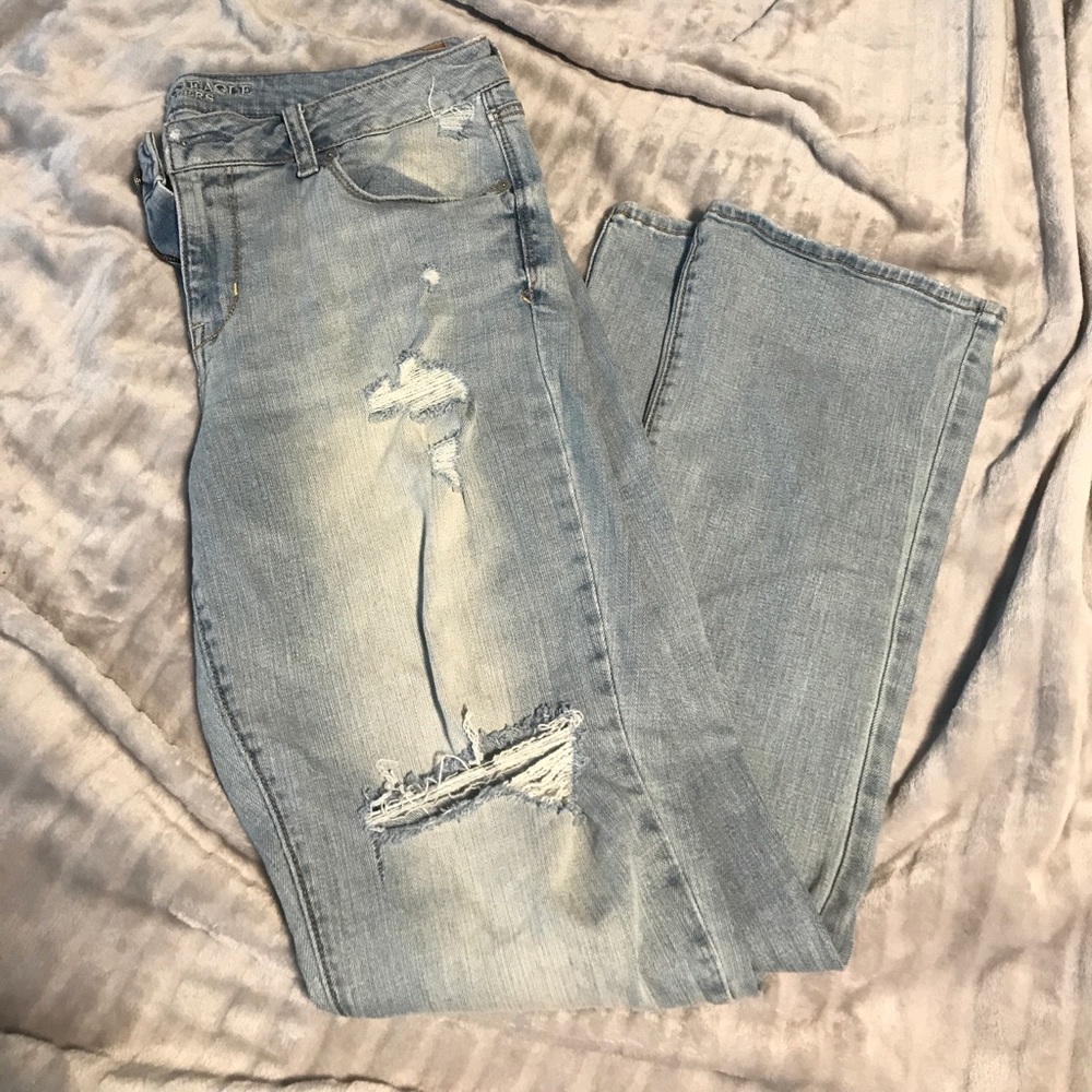 AEO Distressed Denim