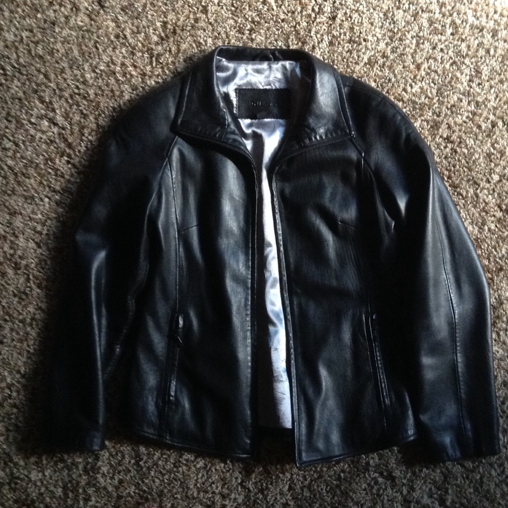 Leather jacket