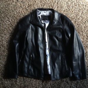 Leather jacket