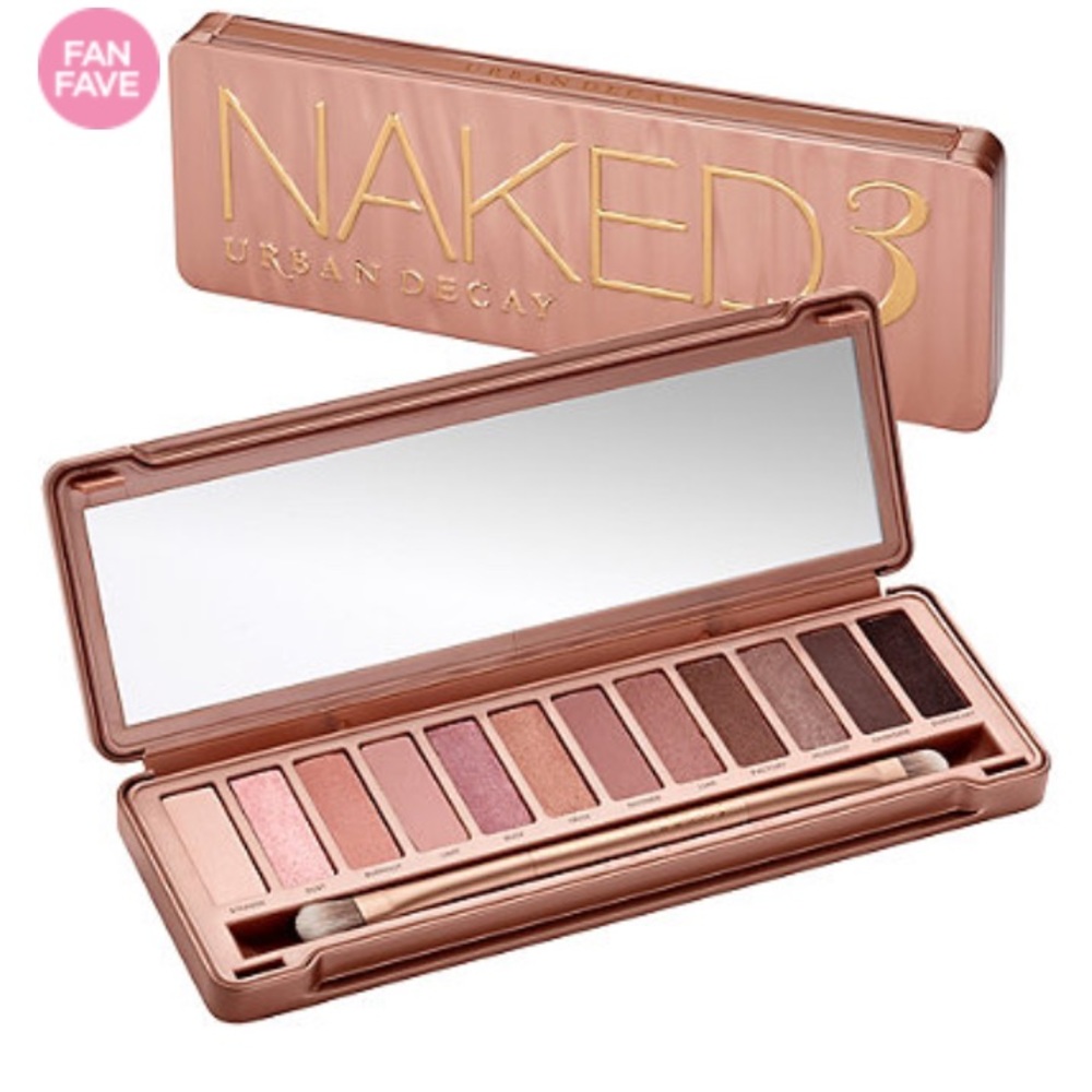 100% authentic Naked 3 Palette NWT