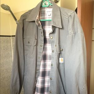 Men's grey carhartt jacket