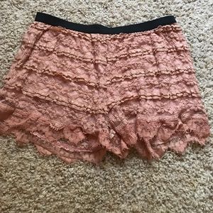 Sugar and Bruno lace shorts