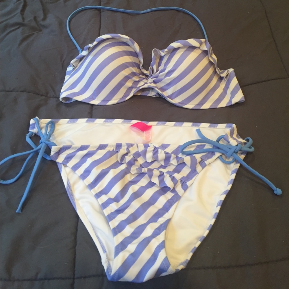 VS striped bikini