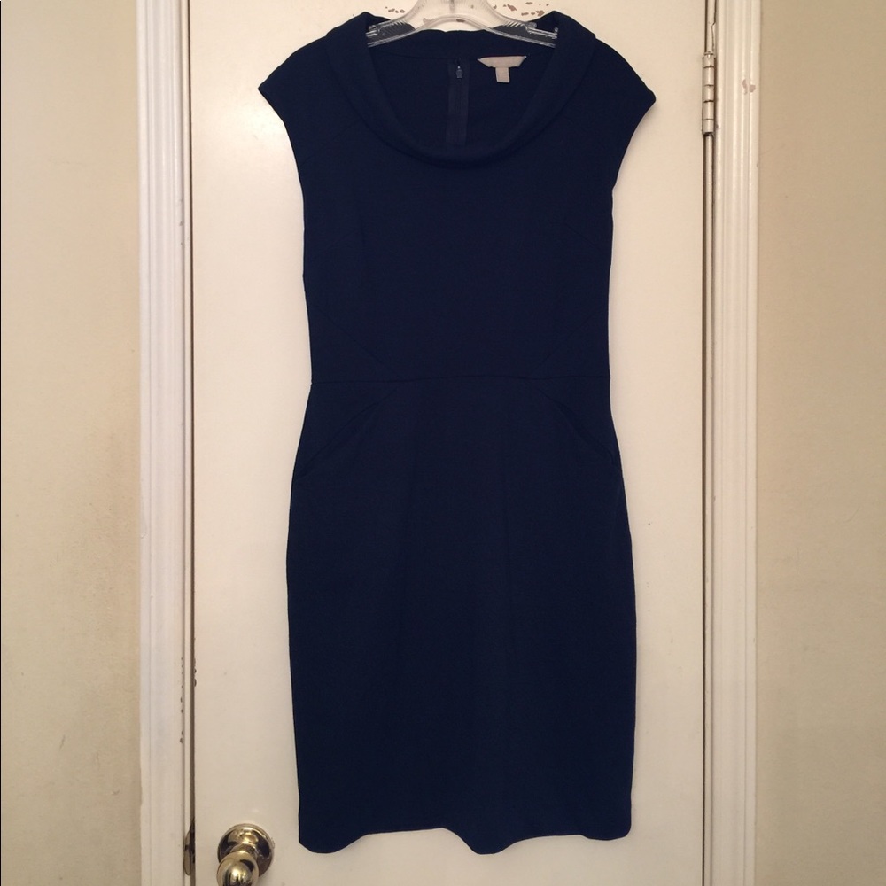 Navy Banana Republic Dress