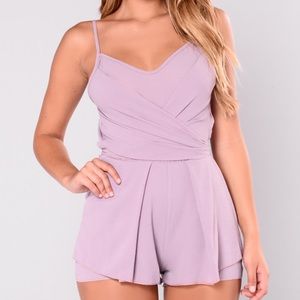 Player Hater Romper - Dusty Purple