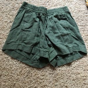 Old navy flowy army green shorts