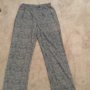 Sag Harbor Women's Casual Print Pants Size 14