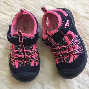 Osh Kosh Pink & Navy Sandals