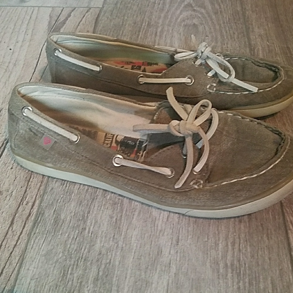 ☄Gray Boat Shoes☄